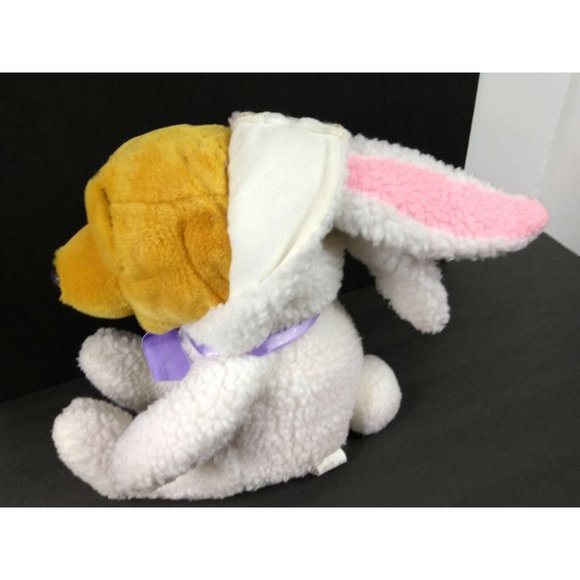 19” DISNEY Winnie The POOH PLUSH White EASTER BUNNY Costume PINK EARS - Picture 4 of 12